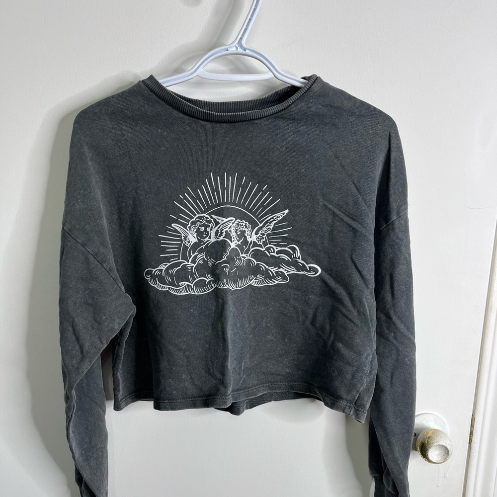 Garage Crop Sweater